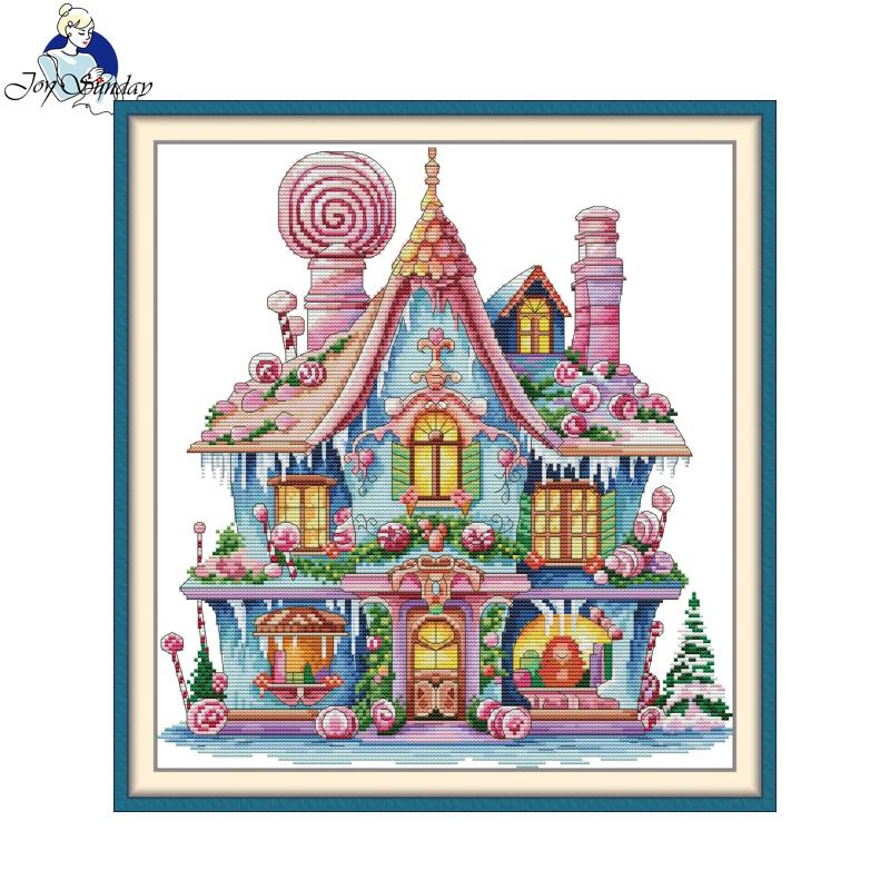 Joy Sunday Candy Cottage Print - Cotton Embroidery Thread Skeins review and price