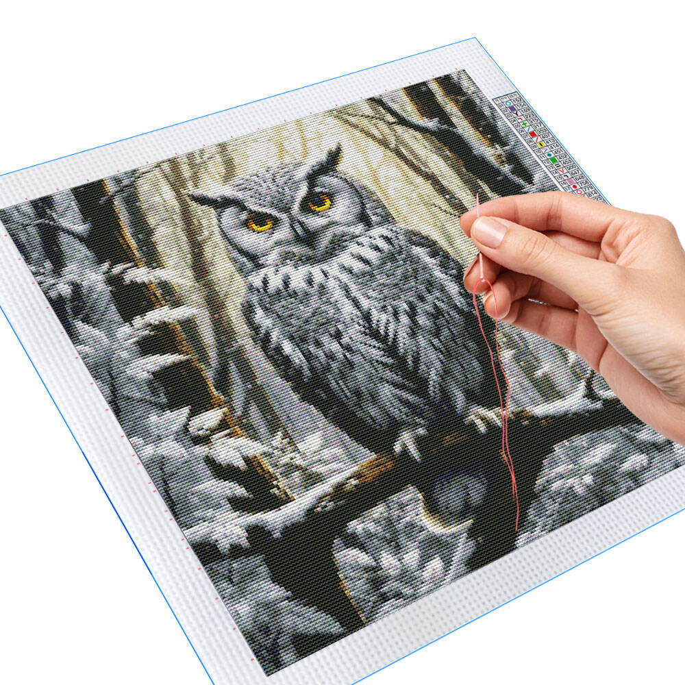 11CT Full Embroidery Animal Ow - Cotton Embroidery Thread Skeins review and price